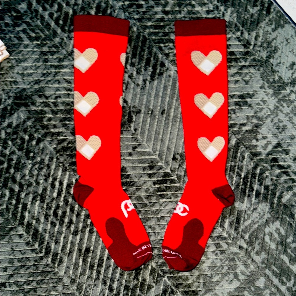 Red Pro Compression socks